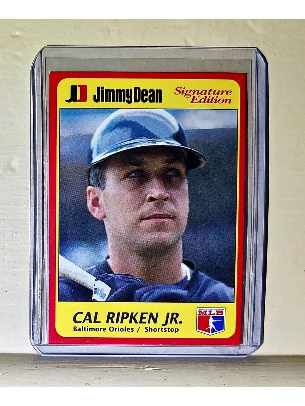 1991 Cal Ripken Jimmy Dean Baseball Card Signature Edition #15